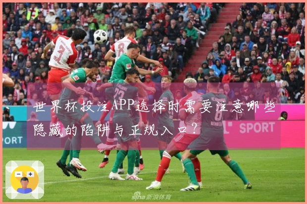 世界杯投注APP选择时需要注意哪些隐藏的陷阱与正规入口？
