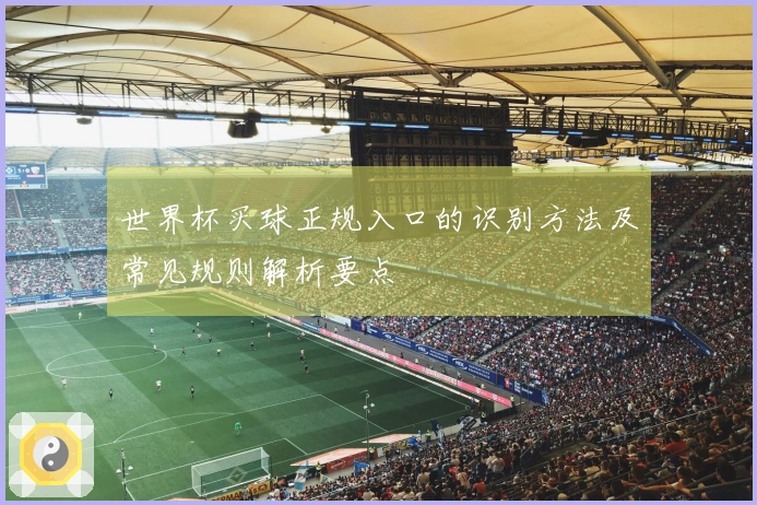 世界杯买球正规入口的识别方法及常见规则解析要点