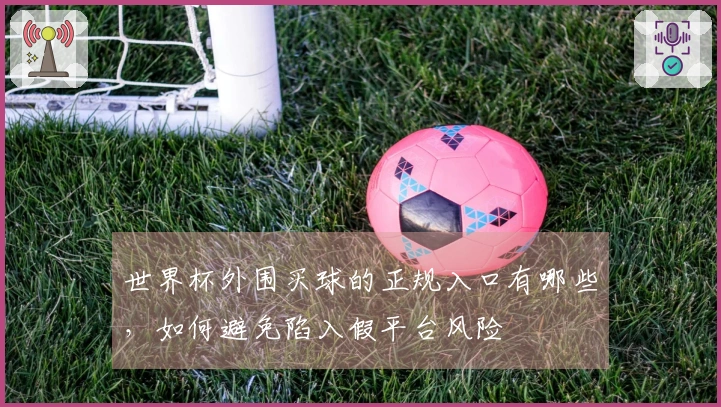 世界杯外围买球的正规入口有哪些，如何避免陷入假平台风险