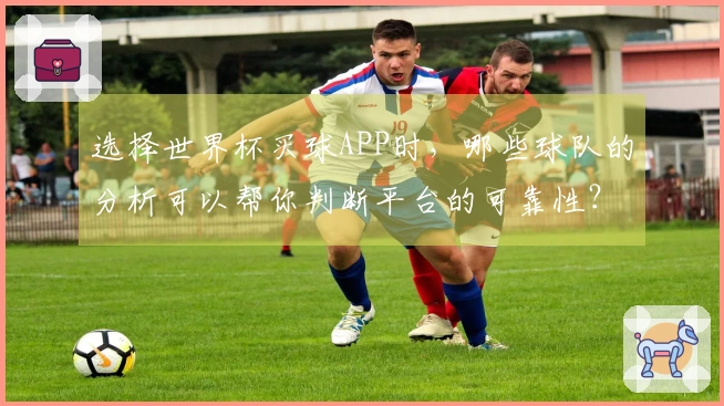 选择世界杯买球APP时，哪些球队的分析可以帮你判断平台的可靠性？