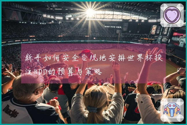 新手如何安全合规地安排世界杯投注app的预算与策略